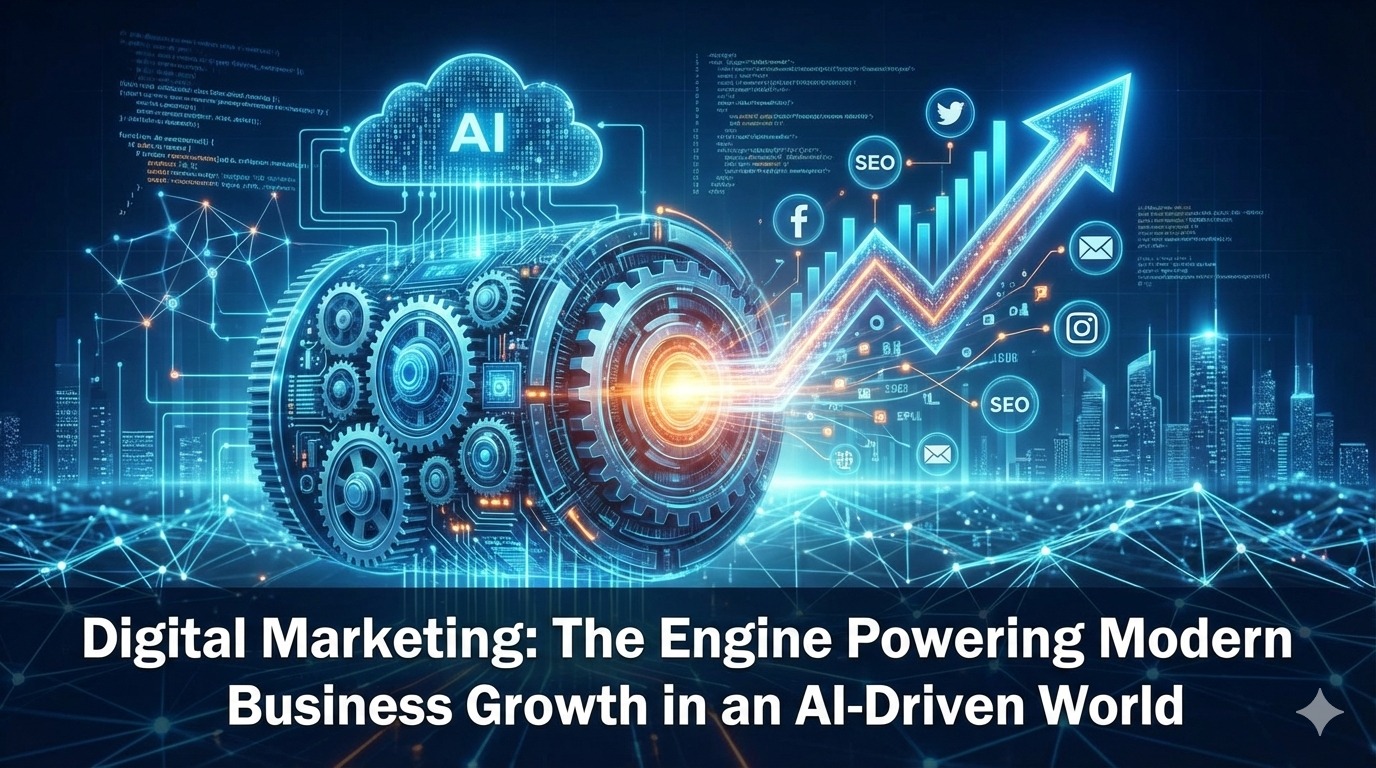 Digital Marketing: The Engine Powering Modern Business Growth in an AI-Driven World