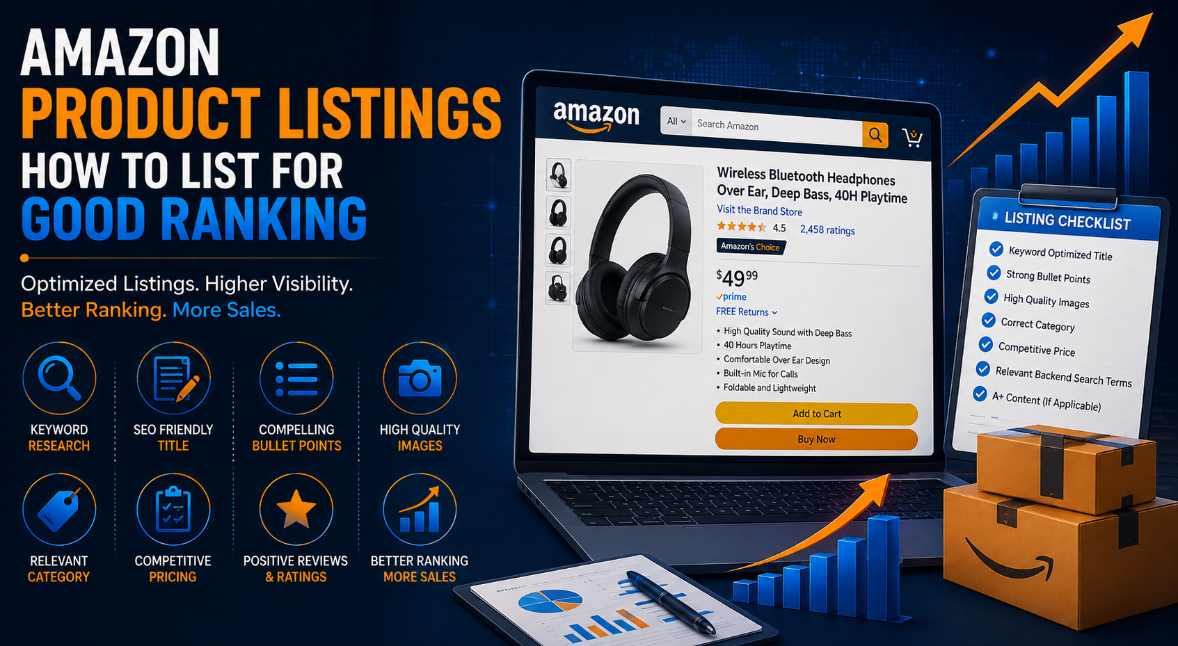 Amazon Product Listings: How to list for good ranking?